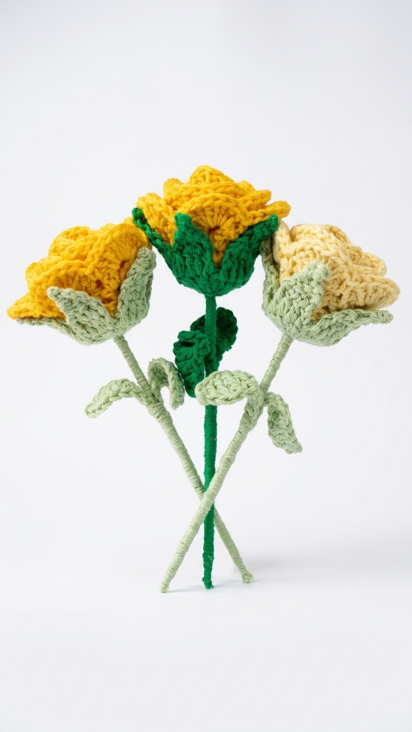 Producto - FLORES TEJIDAS CROCHET