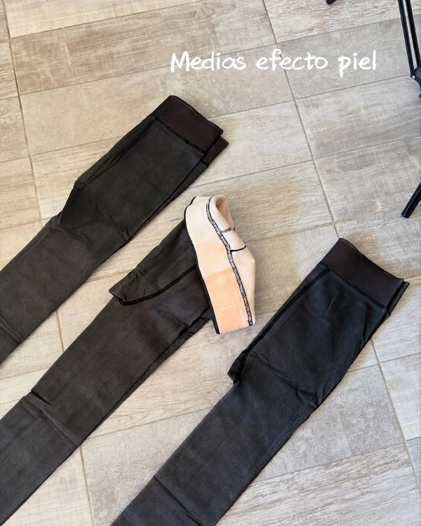 Producto - Pantys medias térmicas efecto piel