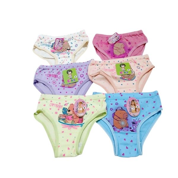Producto - Bombacha Nena Capibara Stitch Talle 8