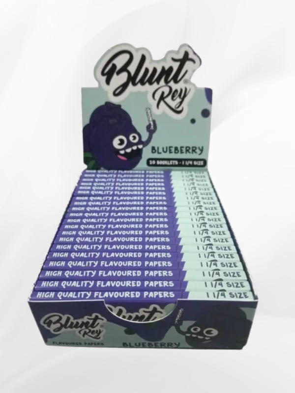 Producto - PAPEL SABORIZADO BLUNT REY BLUEBERRY CAJA X 20 UNIDADES