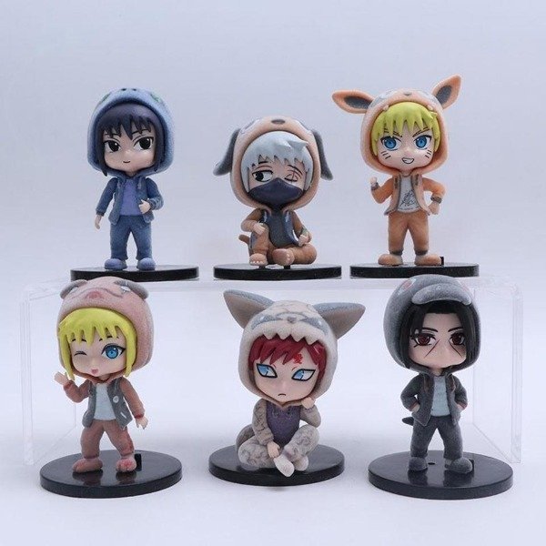 Producto - Set NARUTO - Figuras afelpadas, 9cm (Por unidad) - 1