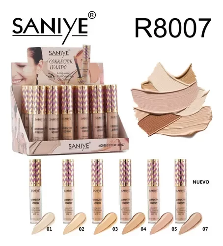 Producto - CORRECTOR LÍQUIDO 15H - SANIYE