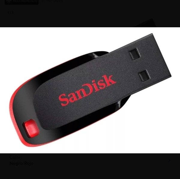 Producto - Pendrive32GB Sandisk