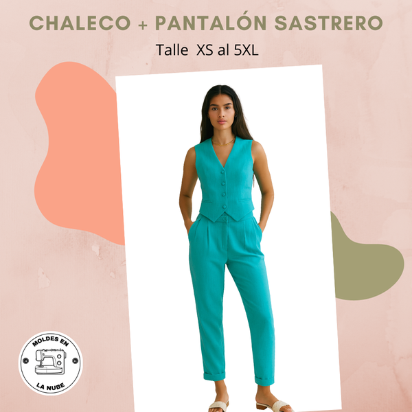 Producto - Chaleco + Pantalón Sastrero
