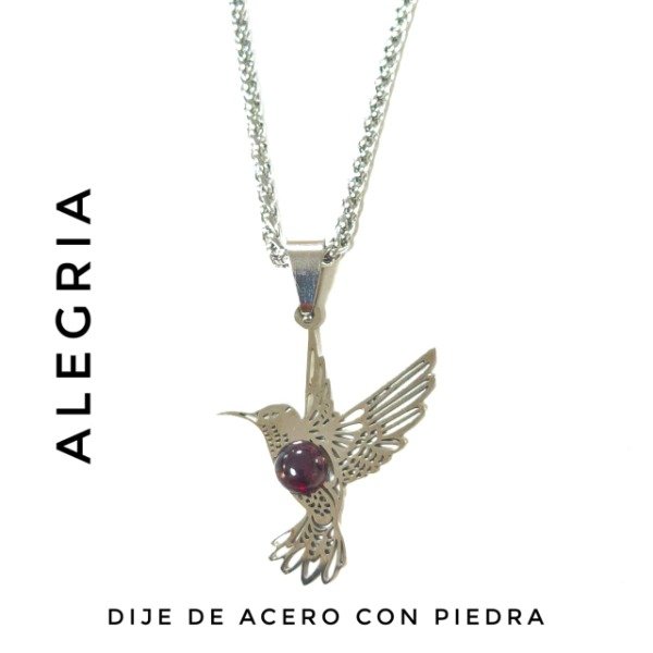 Producto - Colibrí con Piedra a elección