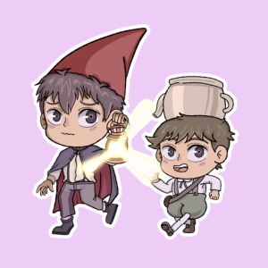 Producto - Stickers en vinilo - OTGW - Wirt y Greg