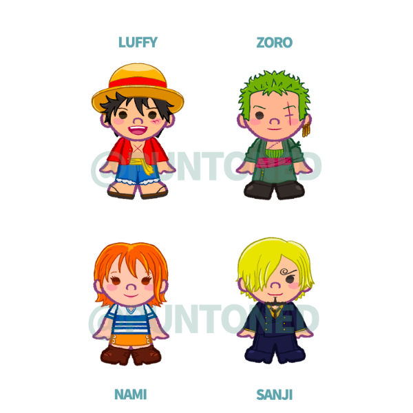 Producto - Llaveros de ONE PIECE