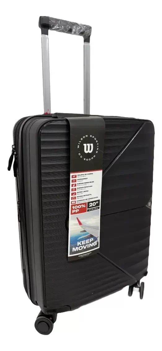 Producto - Carry on 20" PP Wilson NEGRO 65-1770N20 - 1