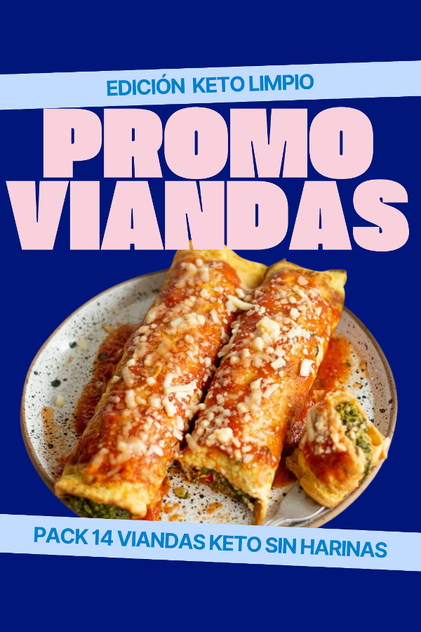 Producto - Promo 14 viandas keto limpio