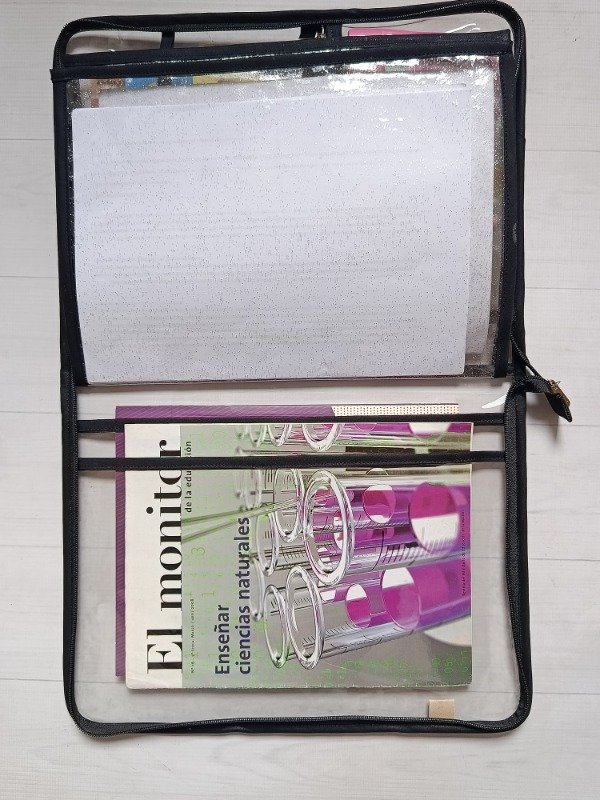Producto - Organizador A4 Lina transparente oscuro dos folios - 2