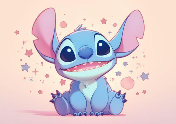 Producto - Lamina comestible rectangular Stitch 5