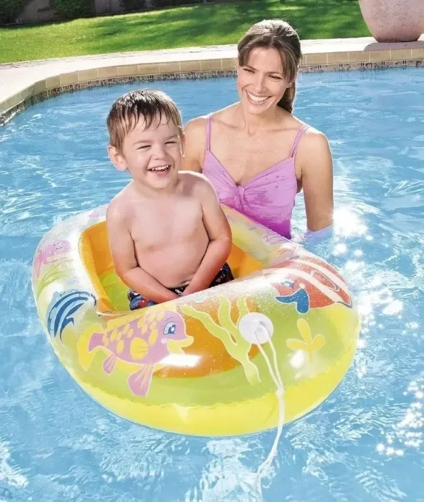 Producto - Bote amarillo Inflable 112 X 71cm 3 A 6 Años Bestway