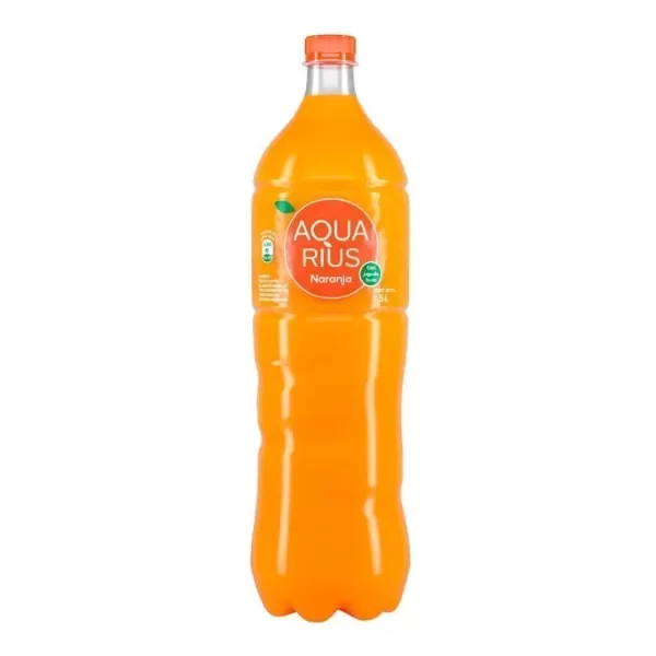 Producto - Pack x6 Agua Saborizada Aquarius Naranja x 1.5 lts