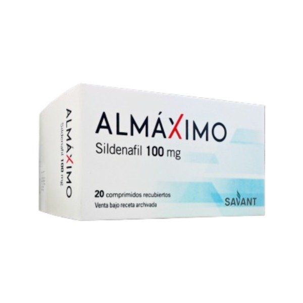 Producto - ALMAXIMO 100MG X20 MASTICABLES