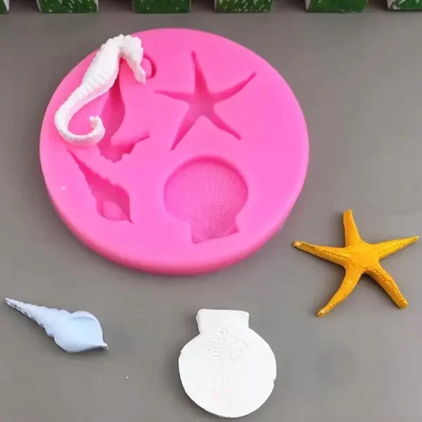 Producto - Molde de silicona 4 caracoles