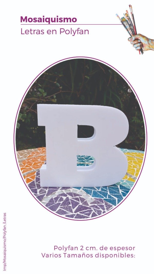Producto - Letra B Polyfan