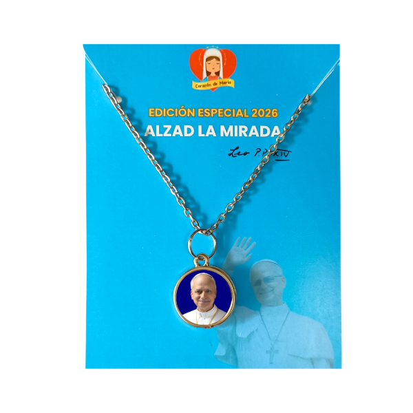 Producto - Collar Papa León XIV - 1