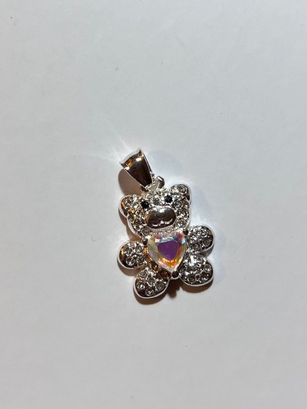 Producto - Dije oso corazón luz