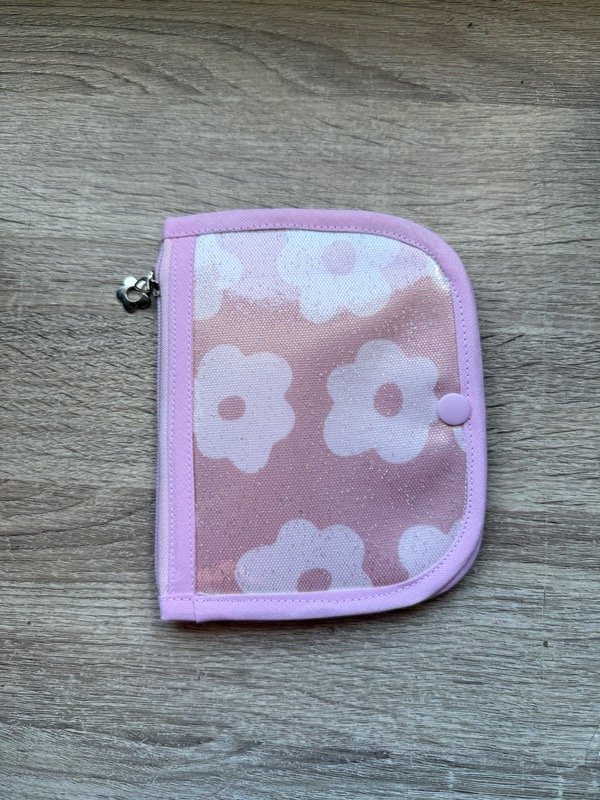 Producto - Estuche Maxi flores rosa