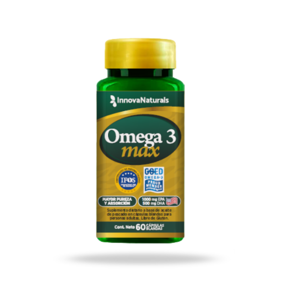 Producto - OMEGA 3 MAX 60 CAPS - INNOVA NATURALS