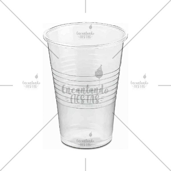 Producto - Vaso Plastico Descartable Transparente 500cc x 10