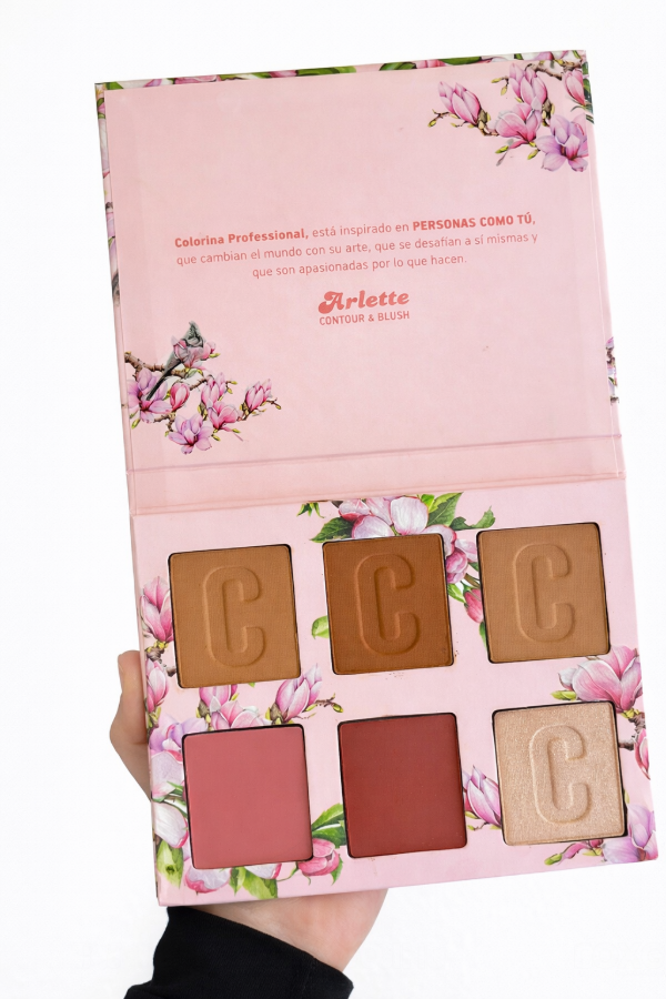 Producto - PALETA DE CONTORNO RUBOR E ILUMINADOR COLORINA
