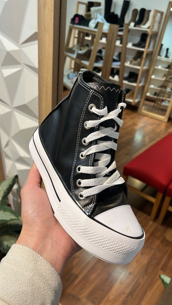 Producto - BOTA CONVERSE (Ecocuero Negro)