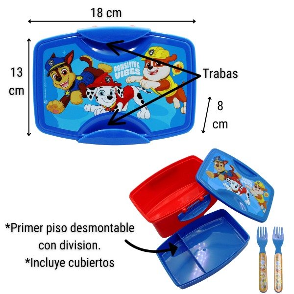 Producto - BOX LUNCH PAW PATROL