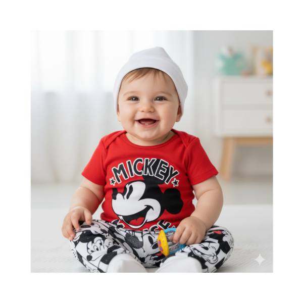 Producto - conjunto MICKEY MOUSE rojo