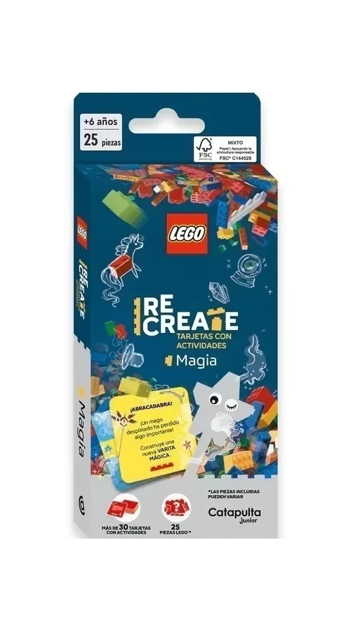 Producto - LEGO RECREARTE TARJETAS CON ACTIVIDADES MAGIA