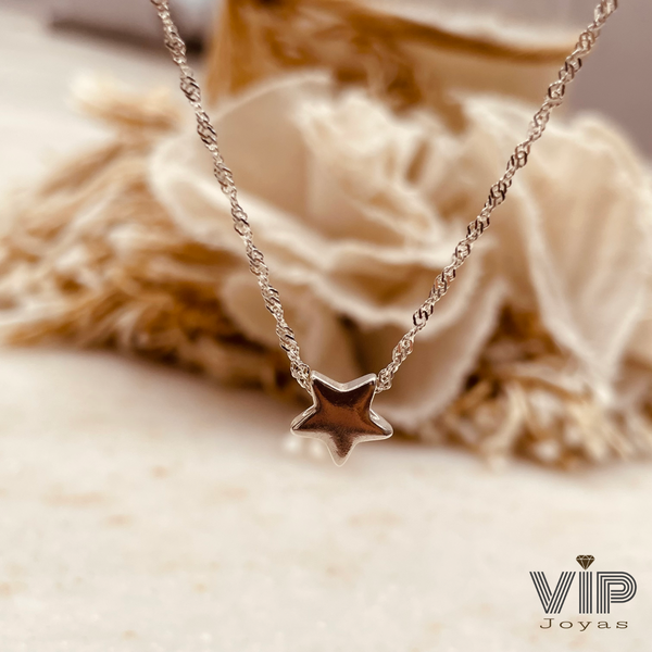 Producto - Conjunto Star Plata 925