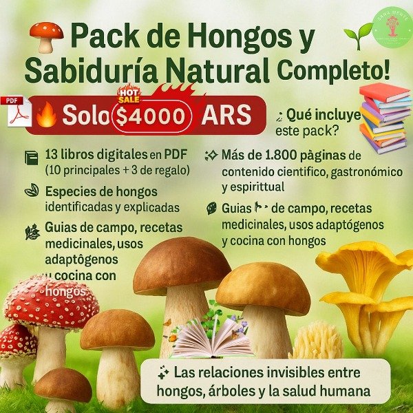 Producto - El Pack de Hongos y Sabiduría Natural Más Completo Está Acá!