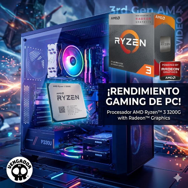 Producto - Proces. AMD Ryzen 3 3200G 3gen AM4
