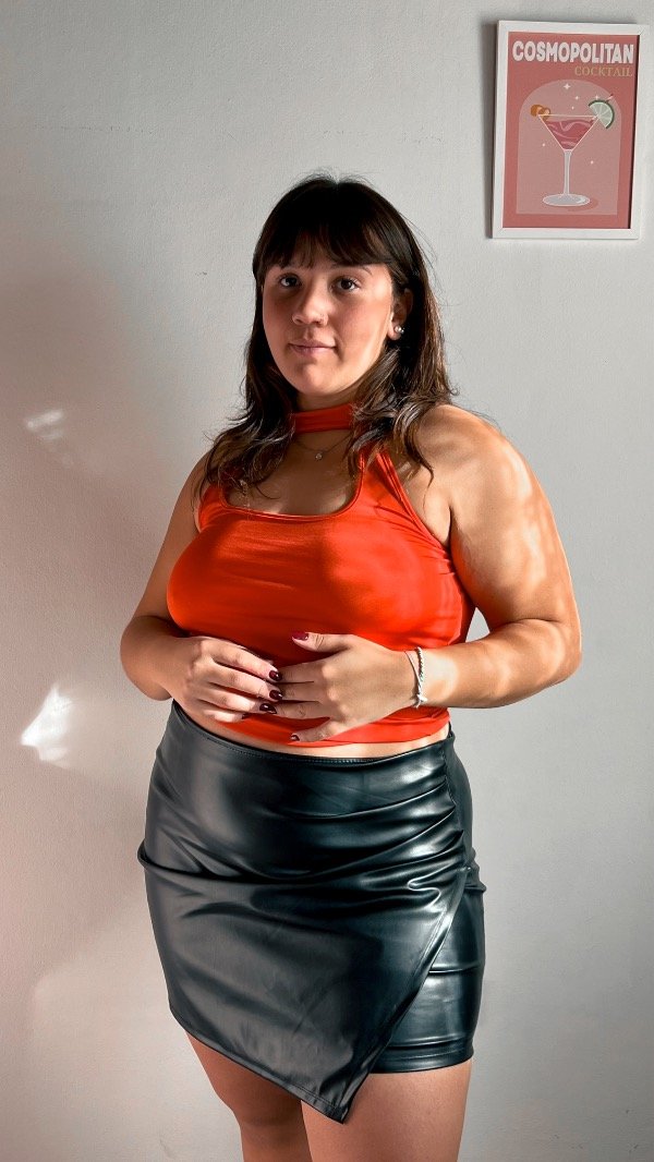 Producto - Top Halter Red