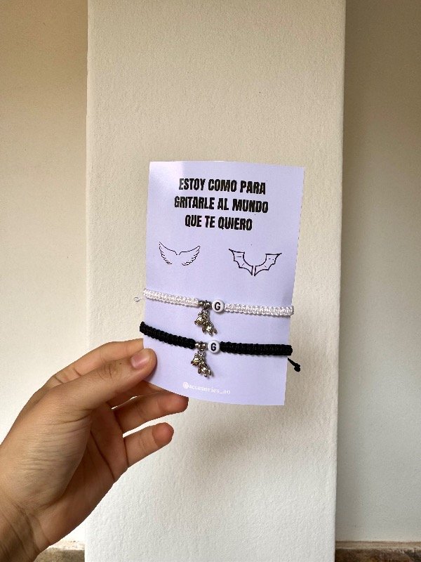 Producto - Pulseras Duki y Emilia