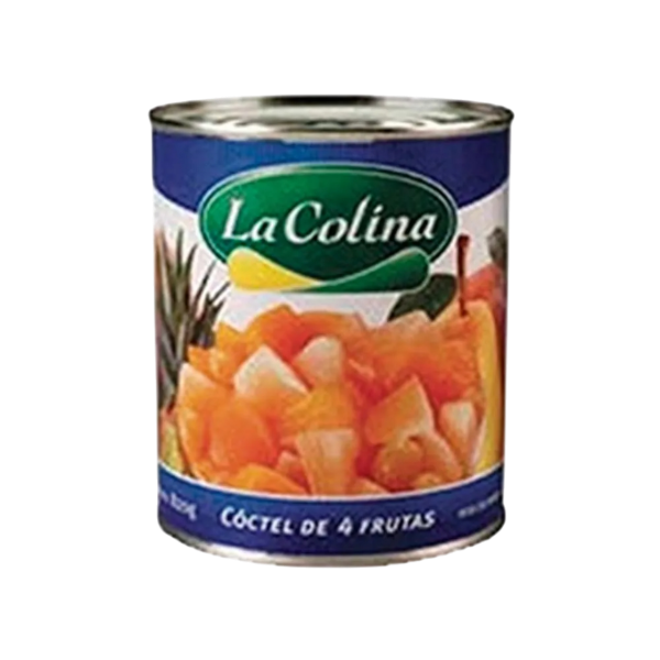 Producto - COCTEL DE FRUTAS LA COLINA 12 x 820grs