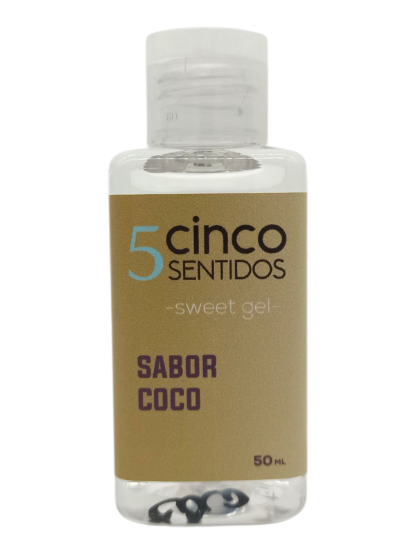 Producto - GEL COMESTIBLE SABOR COCO 50ML. 5SGCOCO