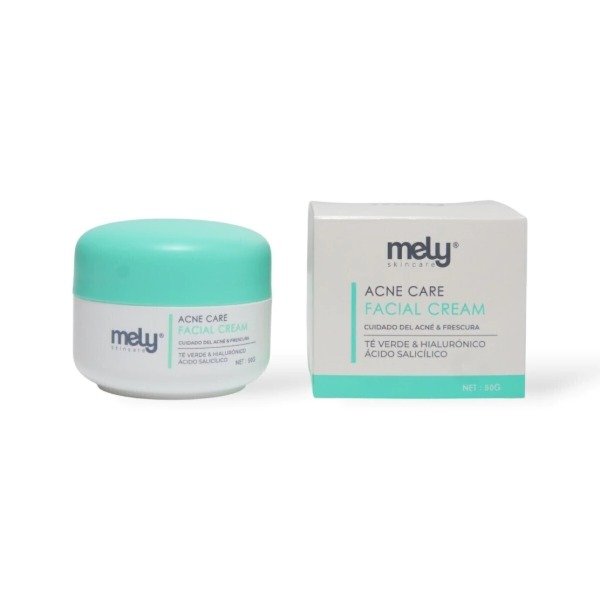 Producto - CREMA FACIAL MELY ACNE CARE HIDRATANTE PIEL GRASA MATIFICANTE 50G (MY893037)