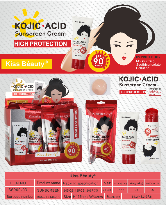 Producto - PROTECTOR SOLAR KOJICO SPF90+ KISS BEAUT KA68900