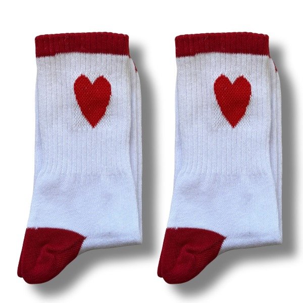 Producto - Corazón rojo - Tenis