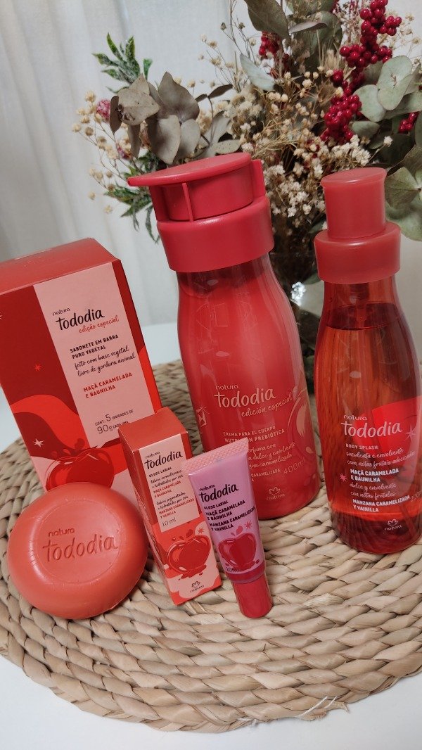 Producto - Kit tododia Manzana caramelizada y vainilla