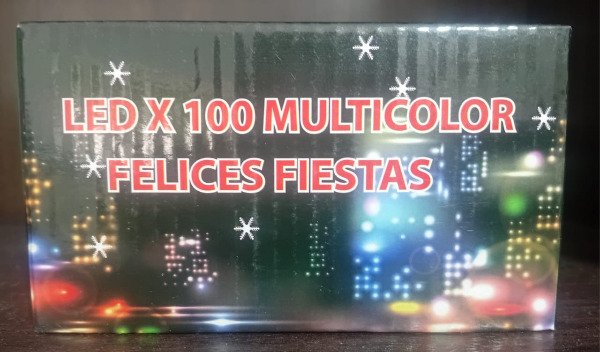 Producto - Luces Led Navideñas Felices Fiestas