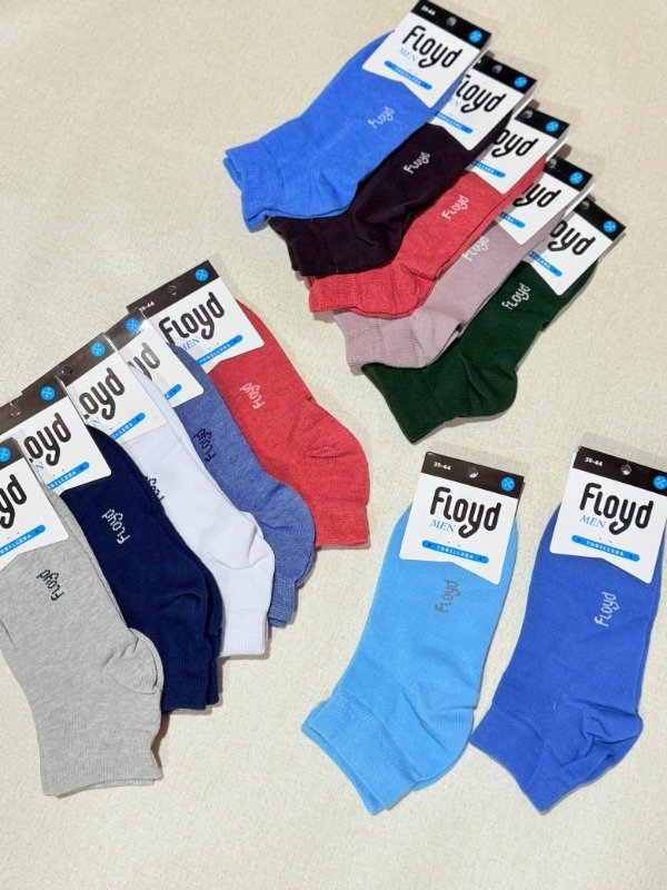 Producto - Pack X 12 Floyd Soquete De Hombre Lisos y Estampada