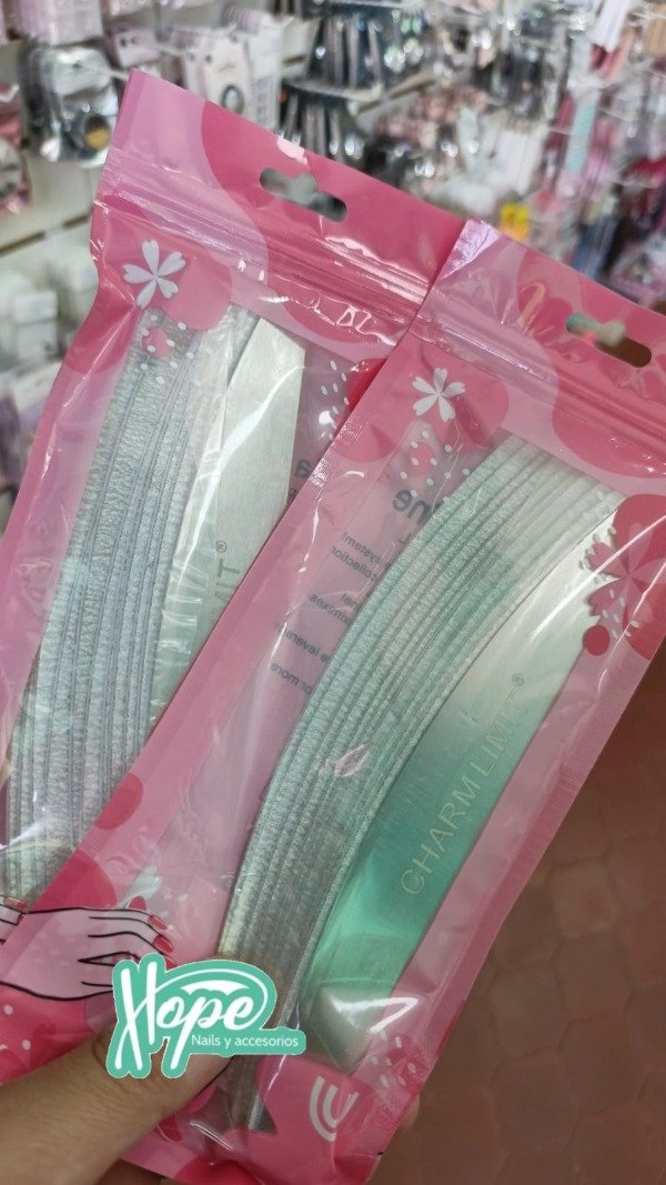 Producto - LIMAS ADHESIVAS CHARM LIMT X10