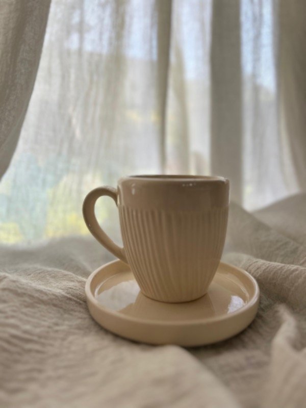 Producto - Taza Bombé con platito
