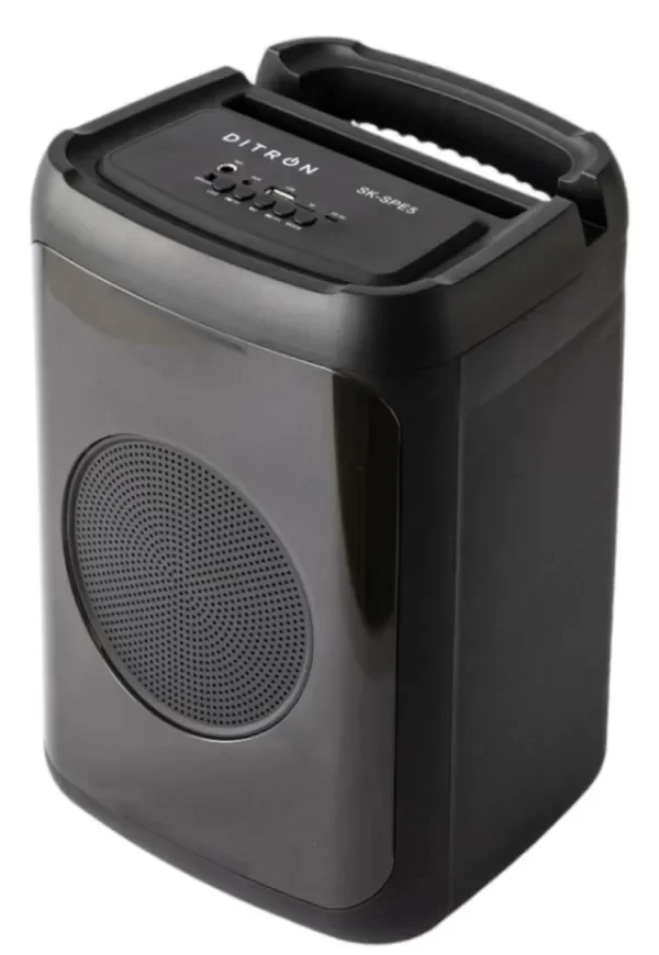 Producto - Parlante inalambrico bluetooth 6.5 pulgadas MP3 Luz RGB DITRON Party SK-SPE5 - 1