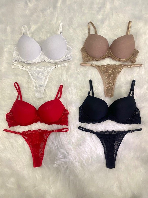 Producto - Conjuntos Armados de Morley con encaje (Precio por docena)