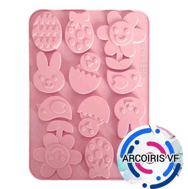 Producto - Molde animalitos huevos plano