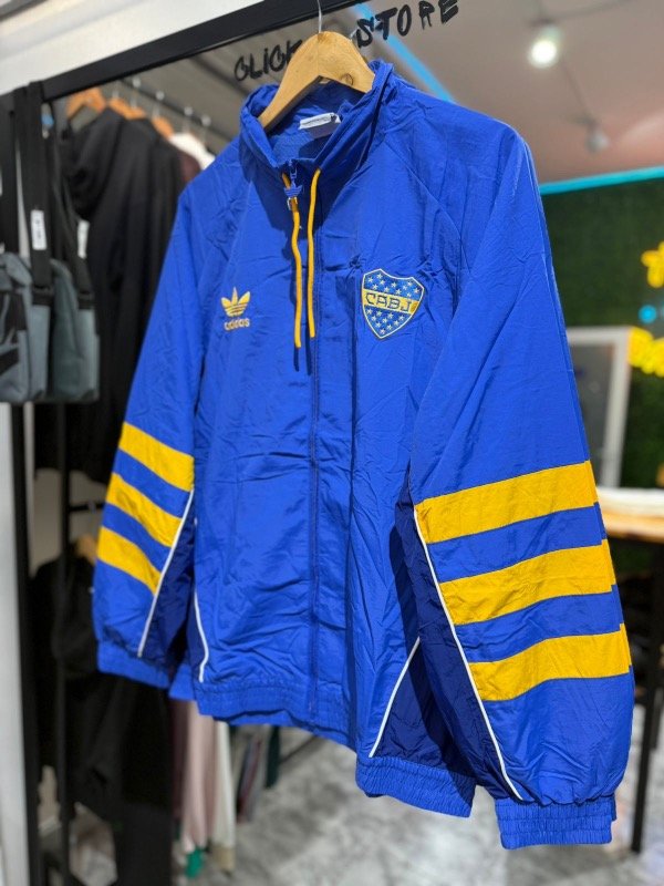 Producto - Campera Rompeviento Boca y River PREMIUM