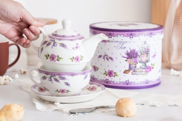 Producto - Juego tetera y taza (tea for one)